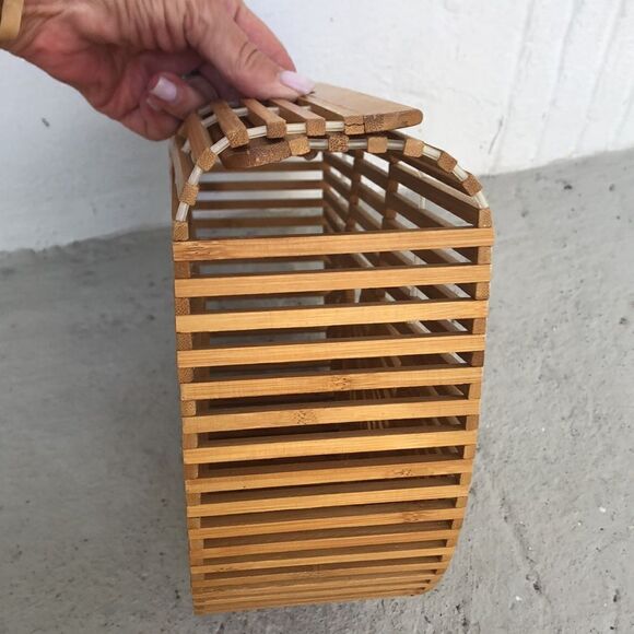 Vintage Bamboo bag  - Picture 6 of 7